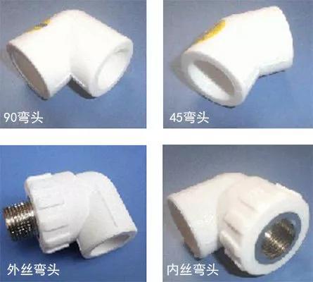 家庭装修中常用的P开云 开云体育平台PR水管配件名称图解(图1)