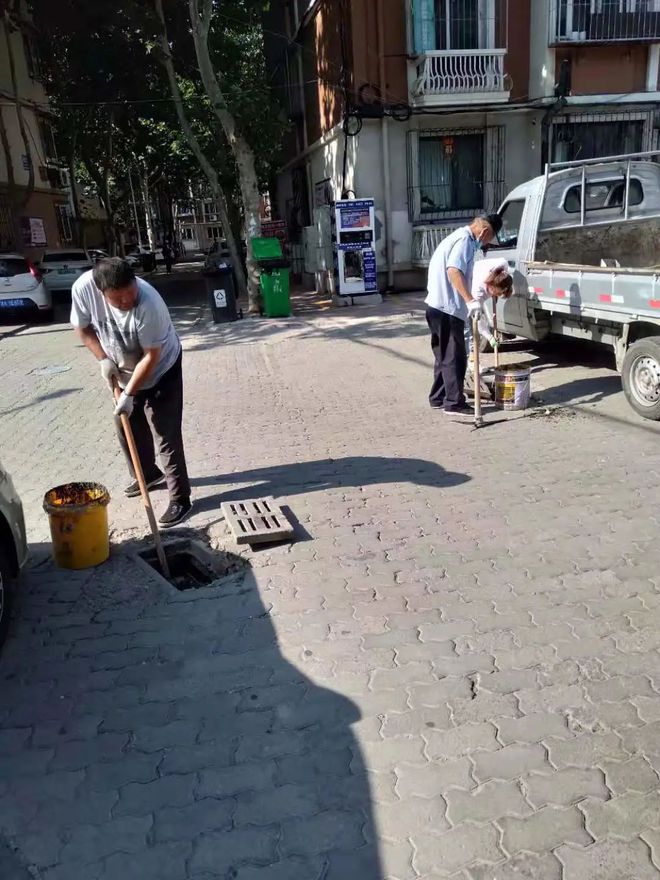 我为群众办实事开云 开云体育平台 下水管道通畅了居民心里舒畅了(图2)