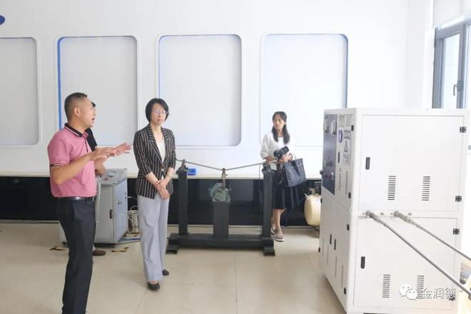 开云体育 开云平台市工商联主席马靖一行赴金润德考察调研(图3)